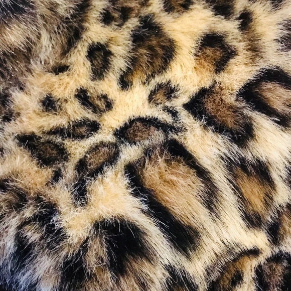 Marco Baxis Faux 🐯Leopard Fur/ Fleece Vest - Picture 7 of 8